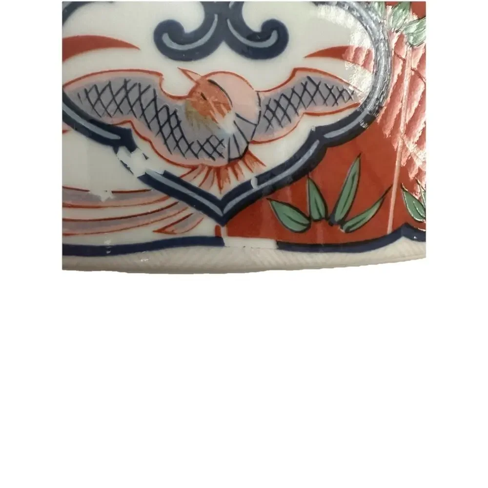 Vintage Georges Briard Heirloom Imari Fine China Large Serving Bowl Oriental 10" - Picture 9 of 16